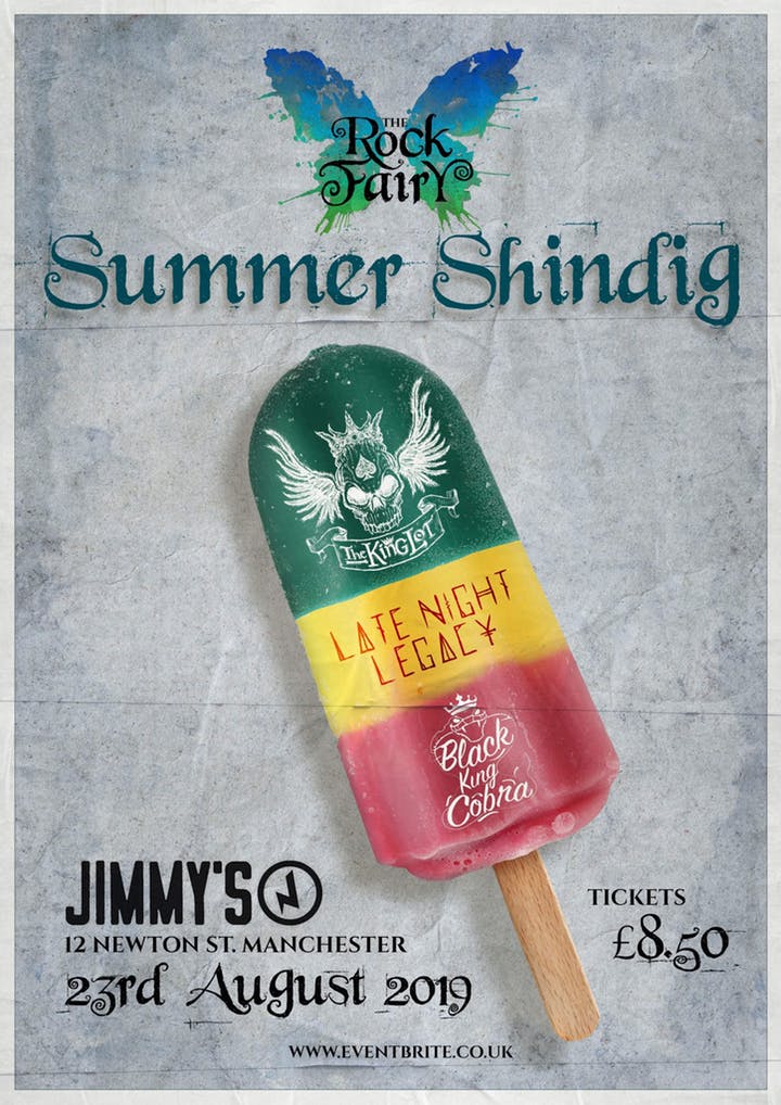 The Rock Fairy's Summer Shindig 23rd August 2019